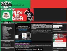 Tablet Screenshot of club-dj.fr